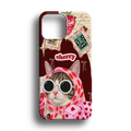 Cherryli Kedi Premium Silikon Telefon Kılıfı - 400