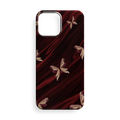 Butterfly On Claret Red TASARIM KILIF -002