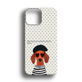 Ressam Köpek Premium Silikon Telefon Kılıfı - 410
