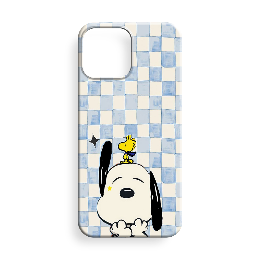 WHITE AND DOG TASARIM KILIF - 033