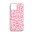 PINK LEOPAR TASARIM  Premium Silikon Kılıf - 335