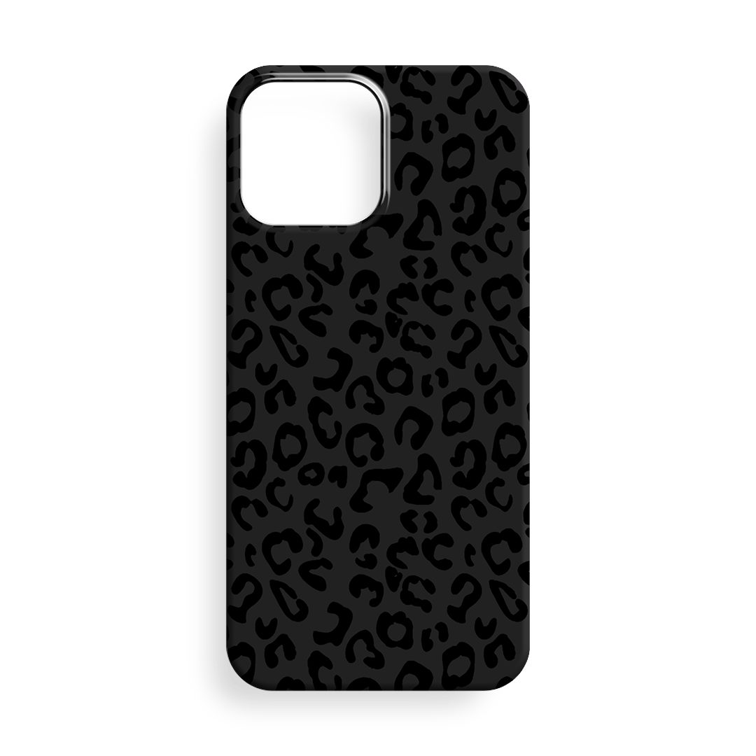 BLACK LEOPAR TASARIM Premium Silikon Kılıf - 339