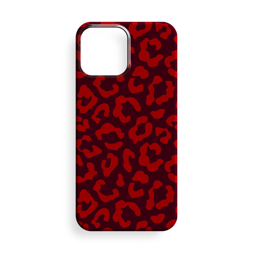 CLARET LEOPAR TASARIM Premium Silikon Kılıf- 340