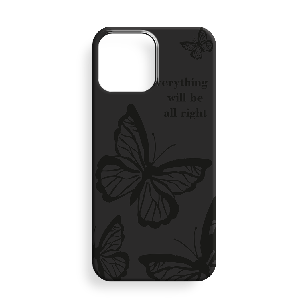 BUTTERFLY TASARIM Premium Silikon Kılıf - 343