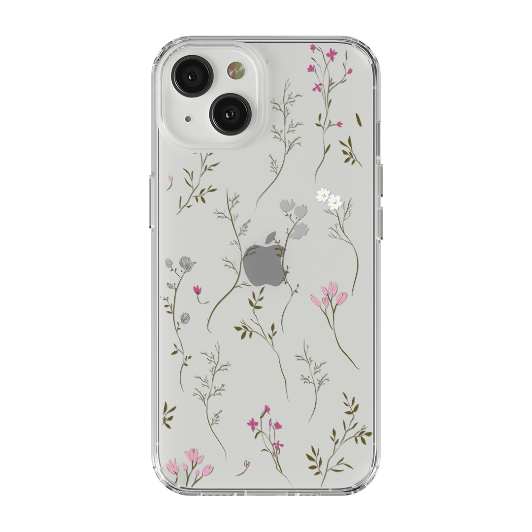 FLOWERS TASARIM Premium Şeffaf  Silikon Kılıf - 347