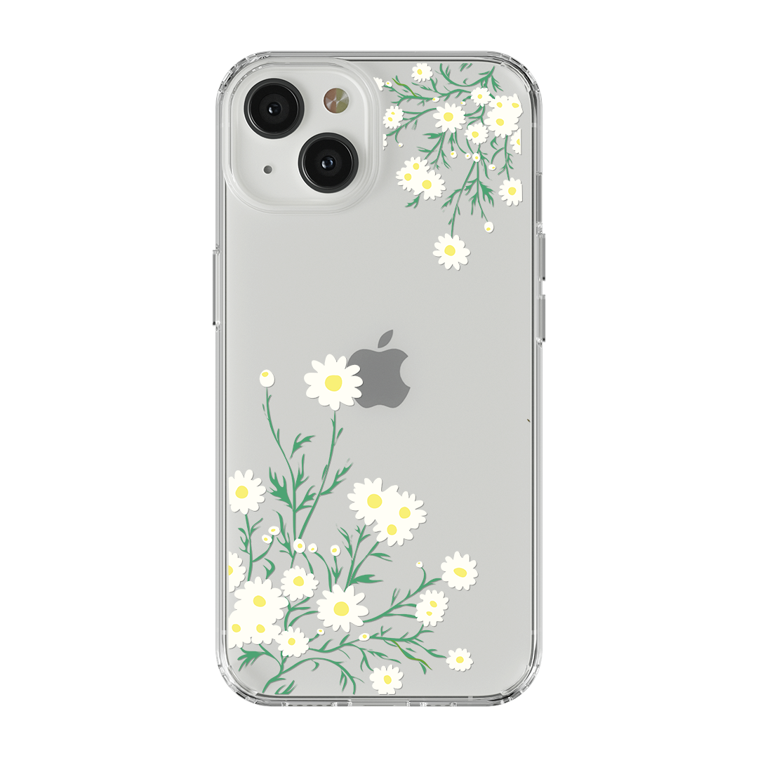 FLOWERS V2 TASARIM Premium Şeffaf  Silikon Kılıf - 350