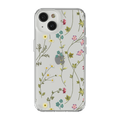 FLOWERS V3 TASARIM Premium Şeffaf Silikon Kılıf - 355