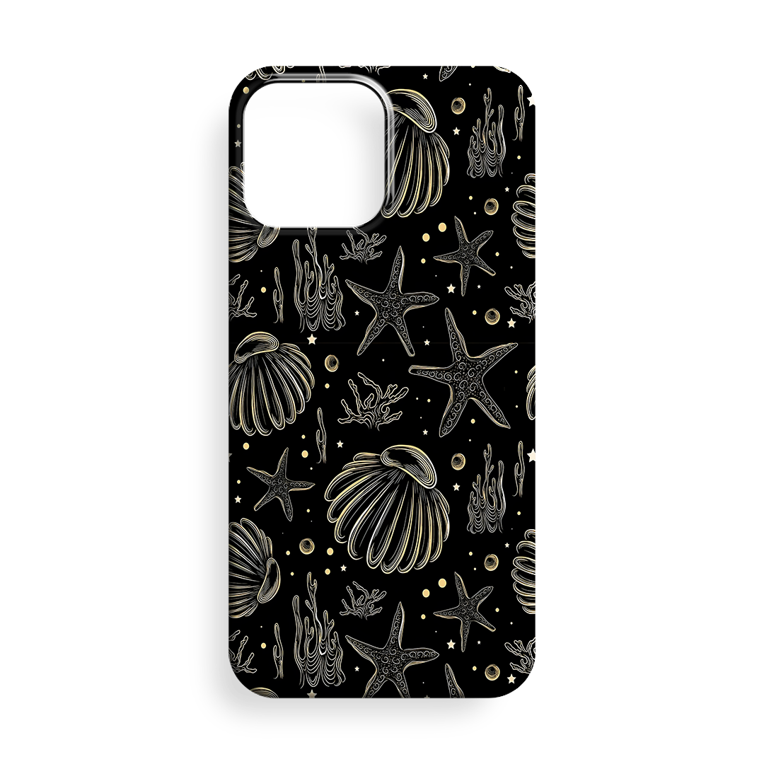 BLACK SEASHELL Silikon Telefon Kılıfı - 427