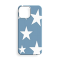 BLUE WHITE STAR Silikon Telefon Kılıfı - 471
