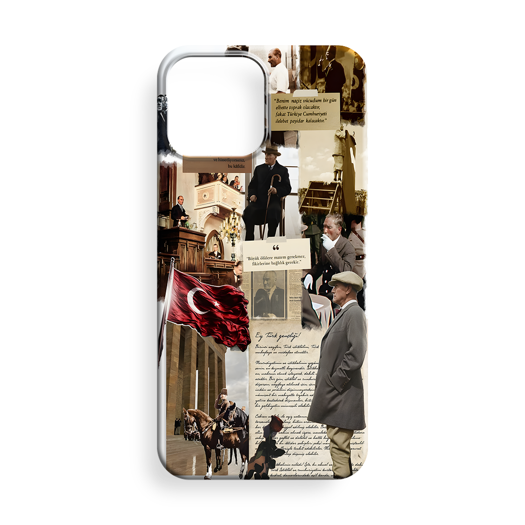 ATATÜRK Silikon Telefon Kılıfı - 498