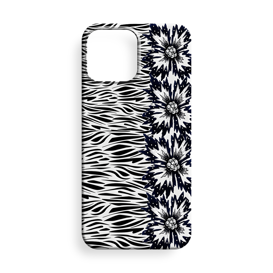 BLACK FLOWER Silikon Telefon Kılıfı - 559