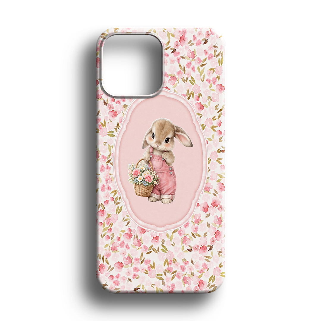 FLORAL BUNNY Silikon Telefon Kılıfı - 648