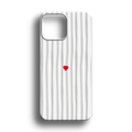MINIMAL HEART Silikon Telefon Kılıfı - 649