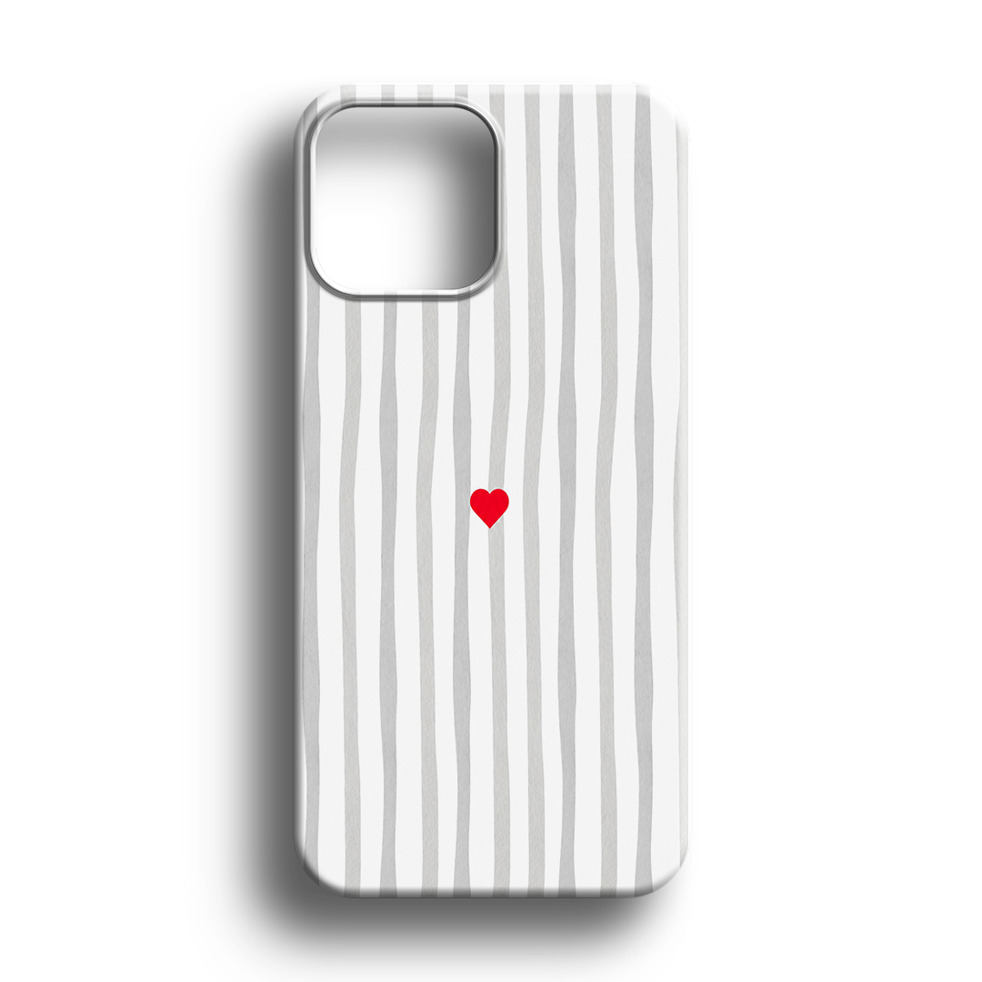 MINIMAL HEART Silikon Telefon Kılıfı - 649