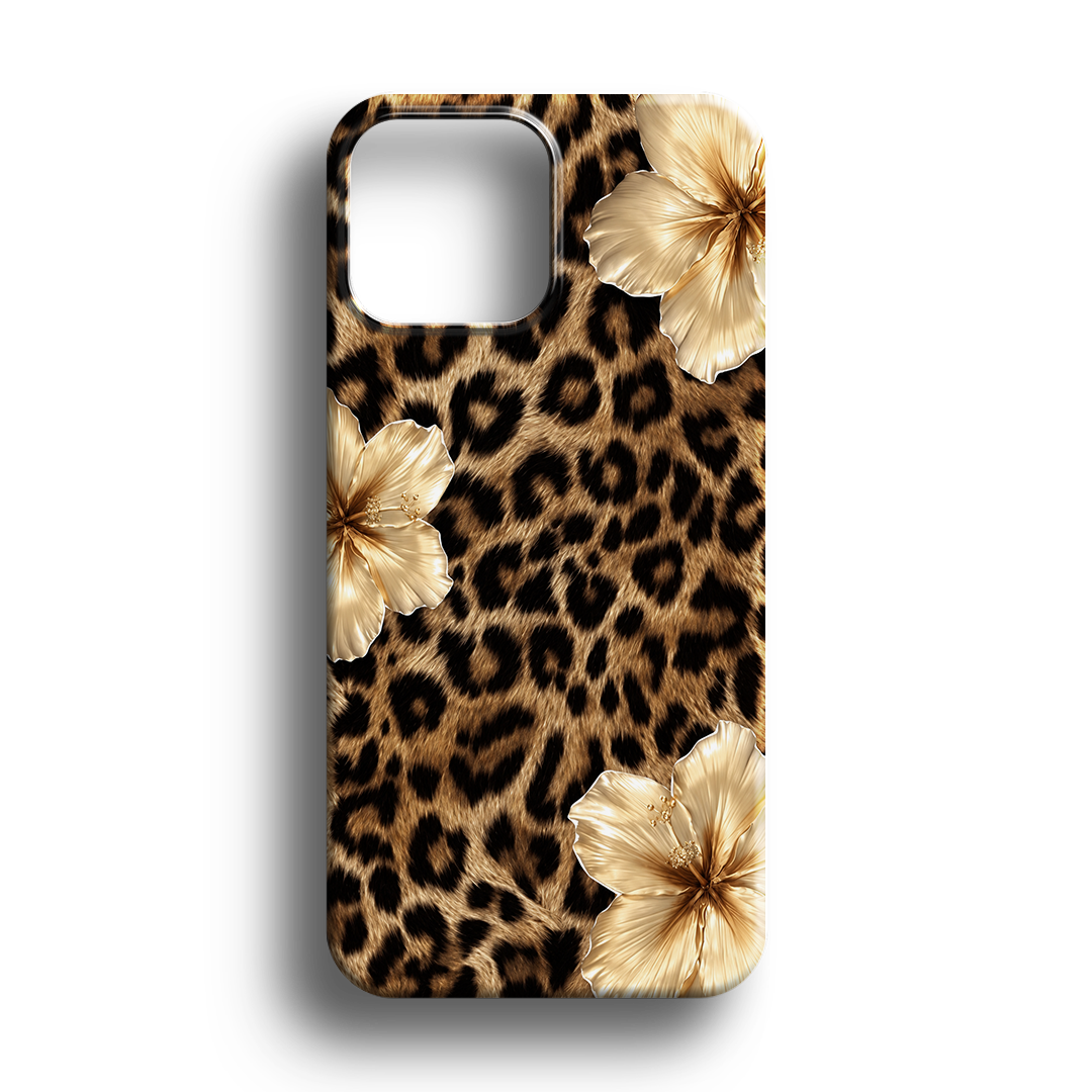 FLORAL LEOPARD Silikon Telefon Kılıfı - 654