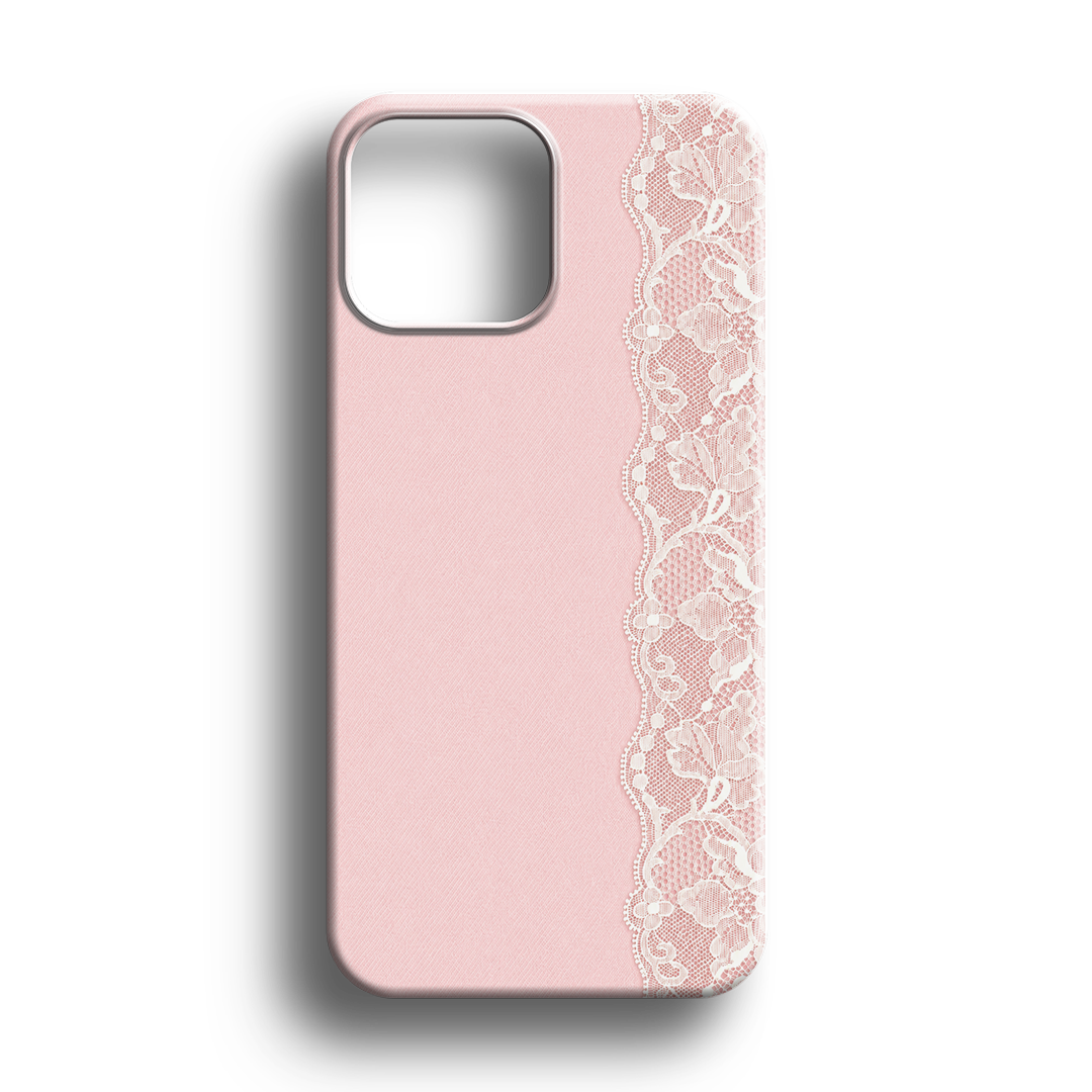 SOFT PINK LACE Telefon Kılıfı - 680