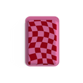 Pembe Dama Desenli Cüzdn - 097