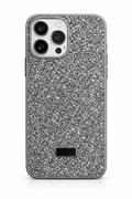 Gri Taşlı Premium Silikon Telefon Kılıfı – UV Baskı | RiceCase