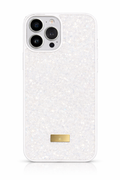 Beyaz Taşlı Premium Silikon Telefon Kılıfı