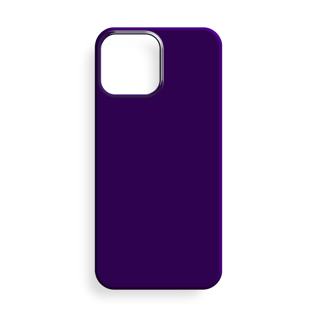 Derin Mor Premium Silikon Telefon Kılıfı - RiceCase