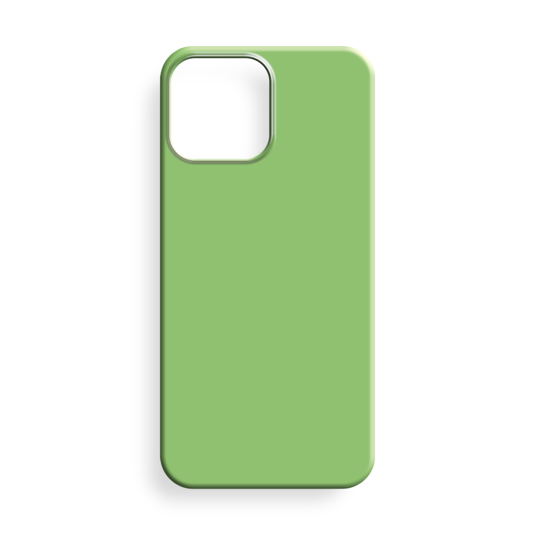 Açık Yeşil Premium Silikon Telefon Kılıfı - RiceCase