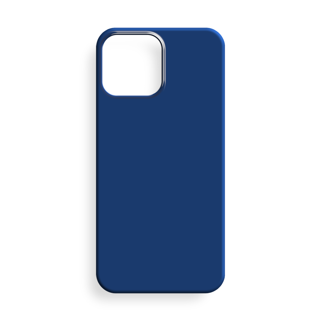 Lacivert Premium Silikon Telefon Kılıfı - RiceCase