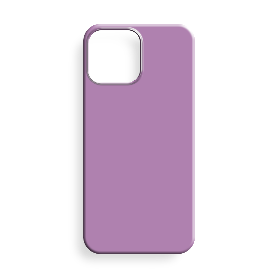 Lila Premium Silikon Telefon Kılıfı - RiceCase